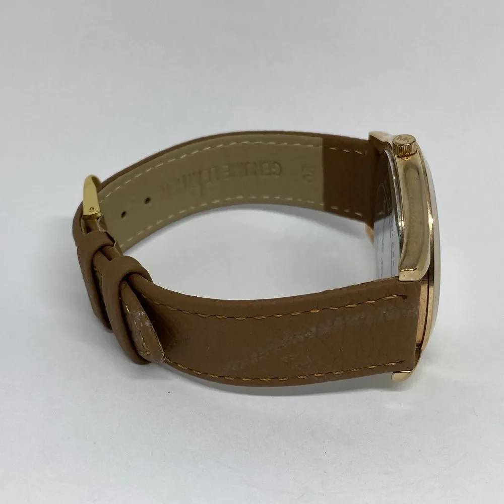 Michael Kors Runway MK3197 Unisex Brown Leather Analog Dial Quartz Watch EY315